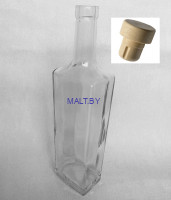 Бутылка АГАТ 0,5л с пробкой (20 шт)
