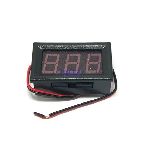 Вольтметр цифровой ac220v, 70-500V встраиваемый