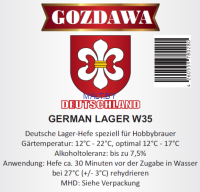 Пивные дрожжи Gozdawa, GLW 35, 10гр