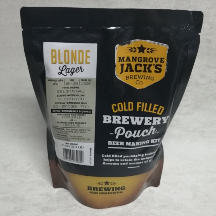 Солодовый экстракт Mangrove Jack's "Blonde Lager", TS, 1.5 кг