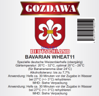 Пивные дрожжи Gozdawa, BW 11, 10гр