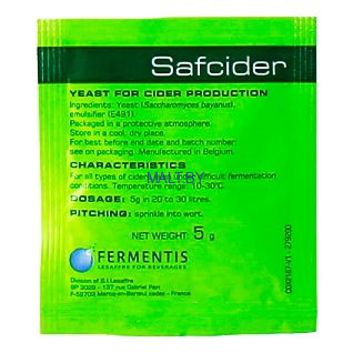 Дрожжи для сидра Fermentis, SafCider, 5г
