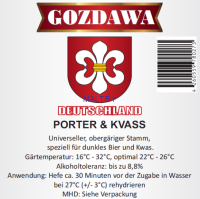 Пивные дрожжи Gozdawa, POKV, 10гр