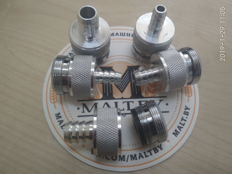 Переходник с крана на шланг, елка 10мм