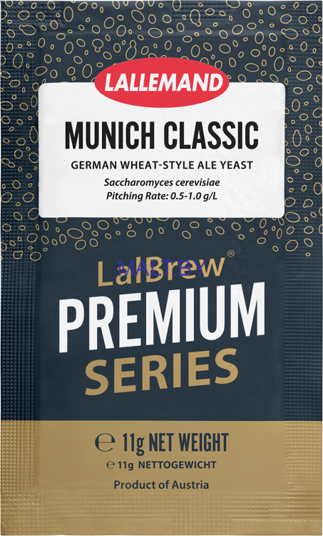 Пивные дрожжи Lallemand, MUNICH CLASSIK WHEAT BEER, 11г