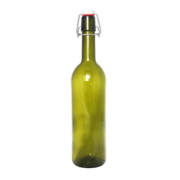 Бутылки винные с бугельной пробкой, 0,75л, 20шт