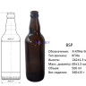 Бутылка пивная 0.5л, 20шт/кор