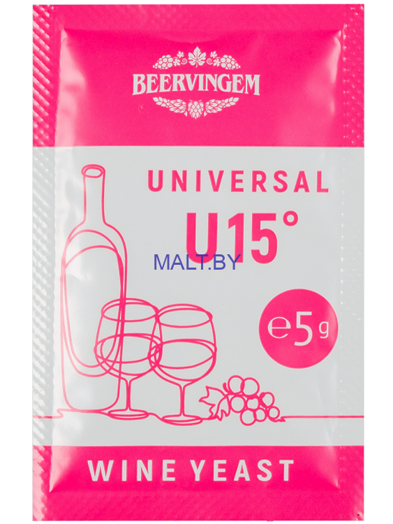 Винные дрожжи BeerVingem Universal U15, 5г