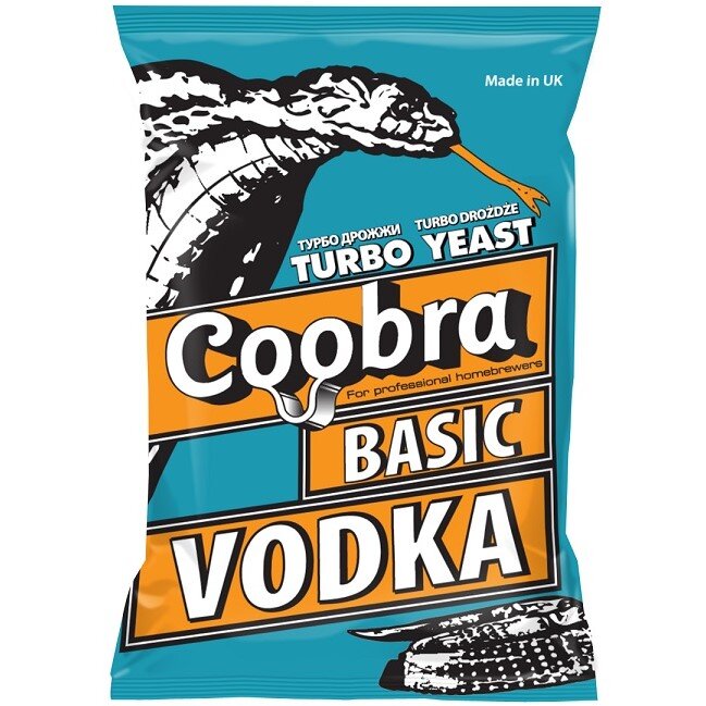Спиртовые дрожжи COOBRA Vodka Basic, 65г