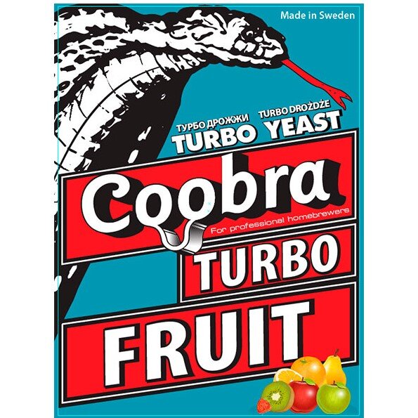 Спиртовые дрожжи COOBRA Fruit, 40г