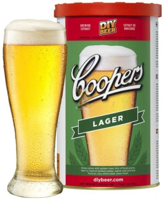 Солодовый экстракт COOPERS Lager, 1,7 кг, купить в Минске