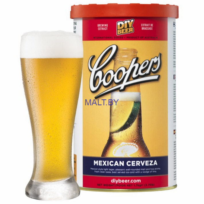 Солодовый экстракт COOPERS Mexican Cerveza, 1.7 кг