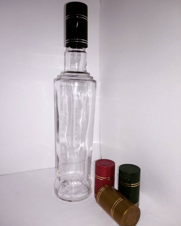 Бутылка УФА с колпаком Гуала 59, 0,5л (20шт)