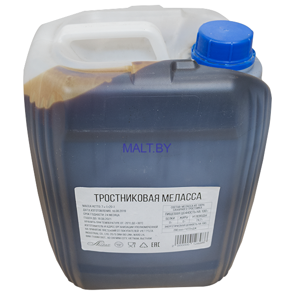 Меласса тростниковая, 7 кг