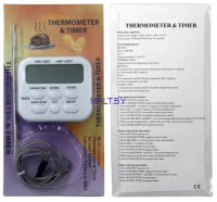 Термометр с щупом и звуковым оповещением TA278