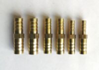 Переходник с 8мм на 8мм, латунь