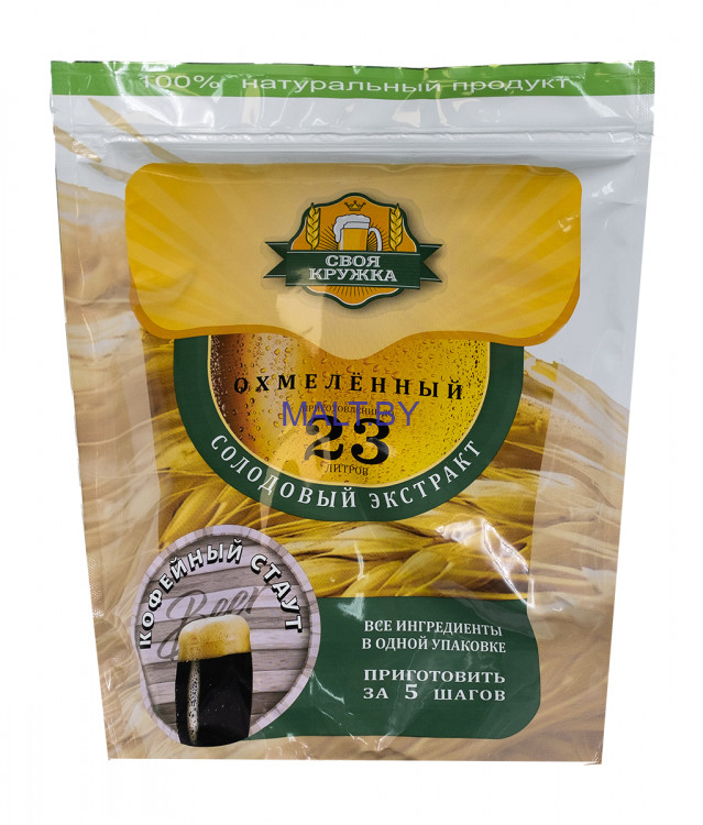 Солодовый экстракт СВОЯ КРУЖКА - Кофейный стаут, 2.1кг