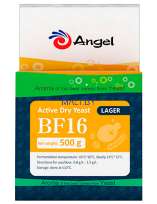 Пивные дрожжи Angel BF16, 12гр (фасовка malt.by), купить в Минске